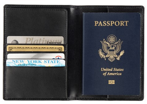 Travelpro essentials leather passport cover