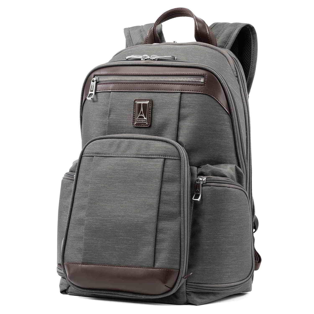 Travelpro Platinum Elite Business Backpack, Vintage Grey