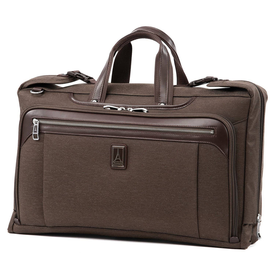 Travelpro Platinum Elite Tri-Fold Carry-On Garment Bag, Rich Espresso