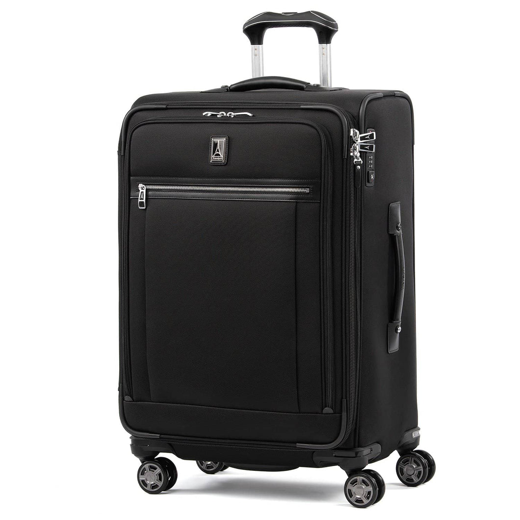 Travelpro Platinum Elite 20” Expandable Business Plus Carry-On Spinner, True Navy