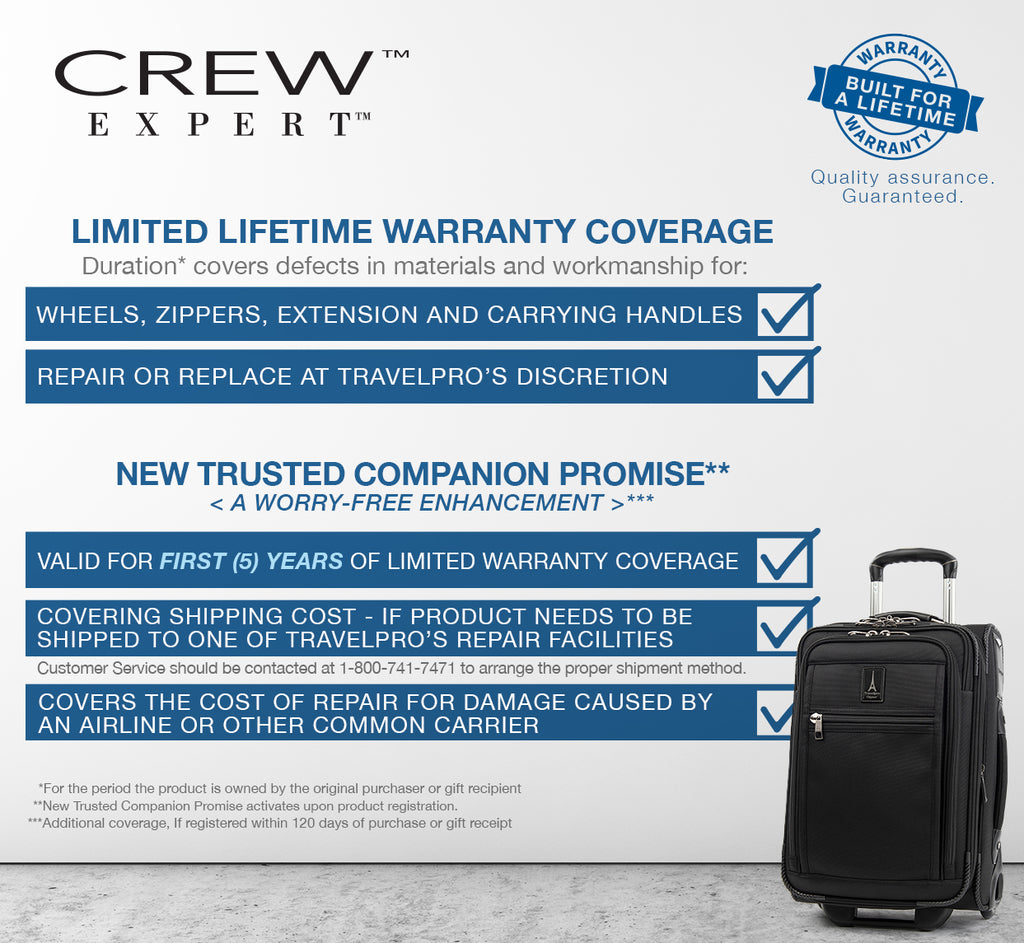 Crew Expert Warranty
